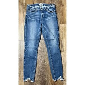 Paige jeans distressed Skinny jeans women's size 29 Verdugo ankle